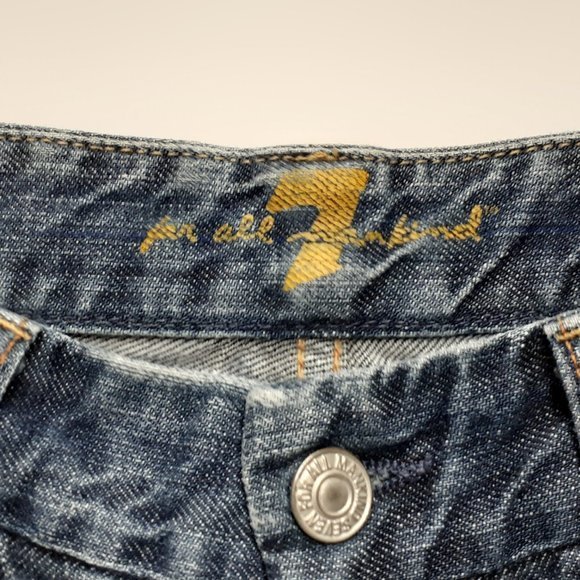 7 for all mankind Jeans size 28 Boot Cut RN#65199 B54 - Picture 6 of 14